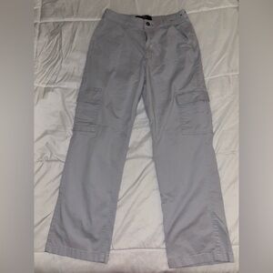 Hollister Grey Cargo Pants 28